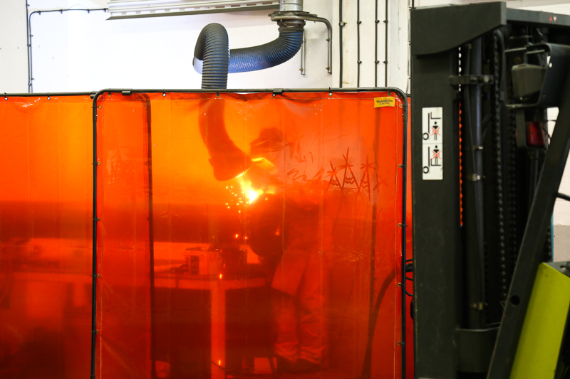 Welder working